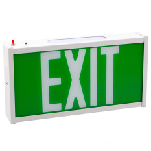 Qatar red green acrylic fire exit sign led